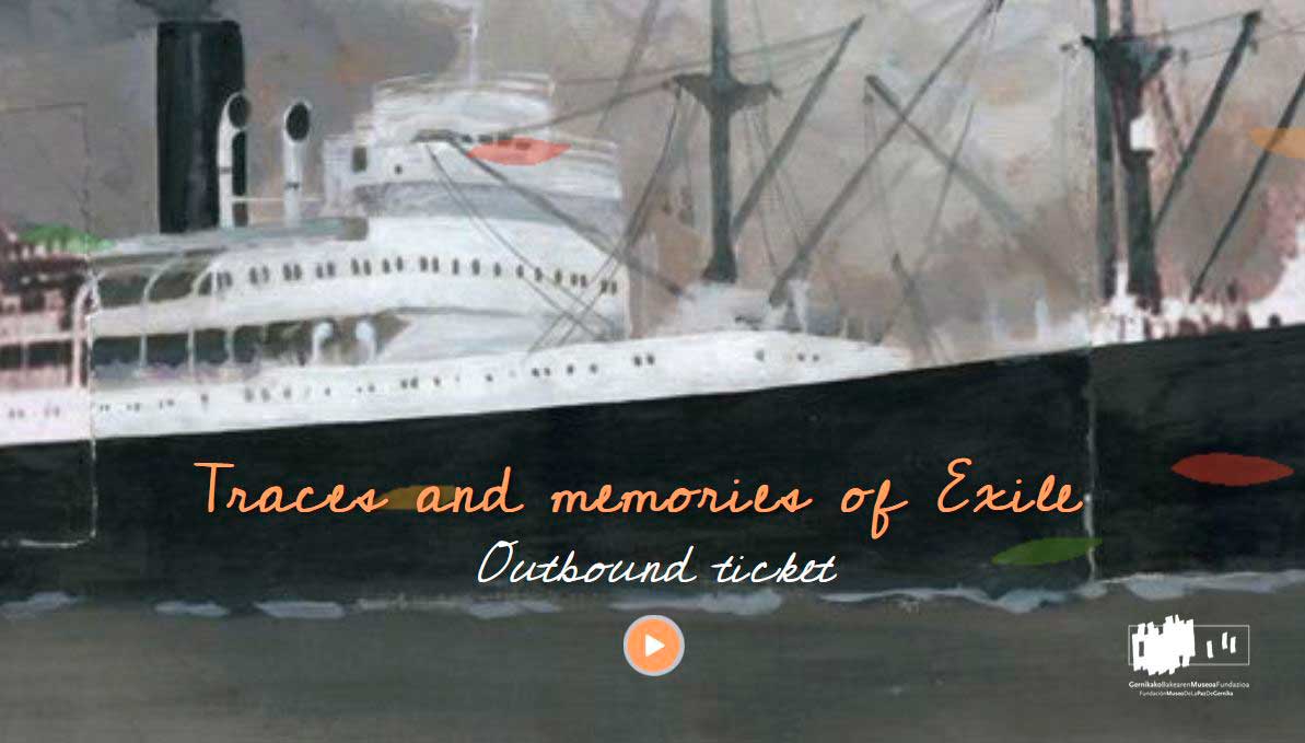 Traces and Memories of Exile. Outbound ticket