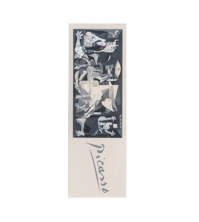 Punto de libro de tarjeta "Guernica" - parte frontal