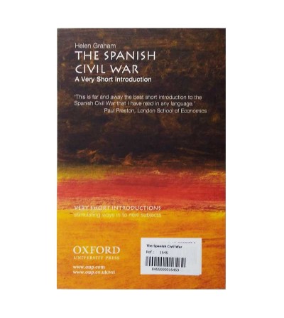 The Spanish CIvil War by Helen Graham - contraportada