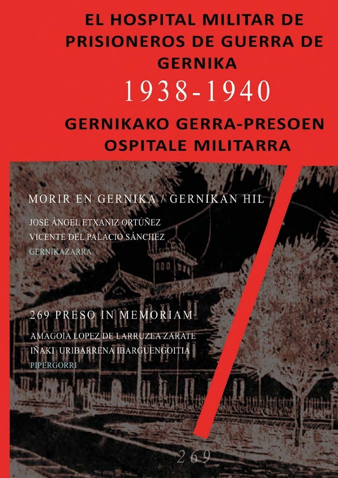 el hospital militar de prisioneros de guerra de gernika 1938-1940 portada